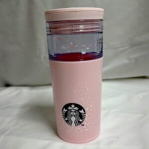 Starbucks Tumbler Pink Petal Romantic Blossom 2 in 1